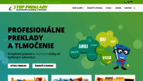 What Top-preklady.sk website looked like in 2019 (5 years ago)
