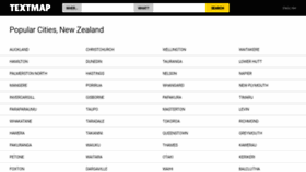 What Textmap.co.nz website looked like in 2019 (5 years ago)
