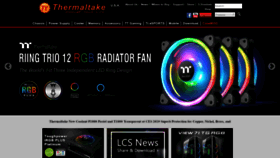 What Thermaltakeusa.com website looked like in 2019 (5 years ago)