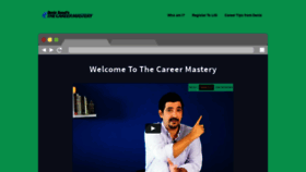 What Thecareermastery.com website looked like in 2019 (5 years ago)