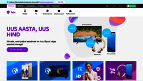 What Telia.ee website looked like in 2019 (5 years ago)
