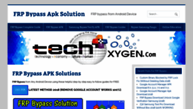 What Techoxygen.com website looked like in 2019 (5 years ago)
