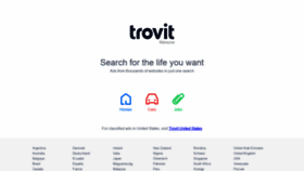 What Trovit.my website looked like in 2019 (5 years ago)