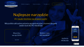 What Testy.portalnaukijazdy.pl website looked like in 2019 (5 years ago)