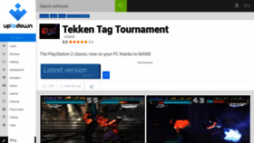 What Tekken-tag-tournament.en.uptodown.com website looked like in 2019 (5 years ago)