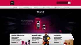 What Tangit-pro.ru website looked like in 2019 (5 years ago)
