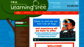 What The-learning-tree.com website looked like in 2019 (5 years ago)