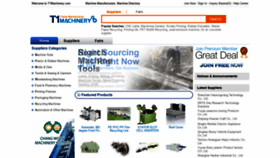 What T1machinery.com website looked like in 2019 (5 years ago)