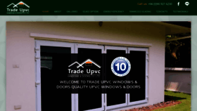 What Tradeupvcwindows.com website looked like in 2019 (5 years ago)