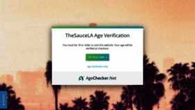 What Thesaucela.com website looked like in 2019 (5 years ago)