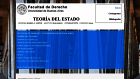 What Teoriadelestado.hostei.com website looked like in 2019 (5 years ago)