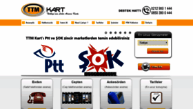 What Ttmkart.com.tr website looked like in 2019 (5 years ago)