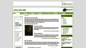 What Tree-care.info website looked like in 2019 (5 years ago)