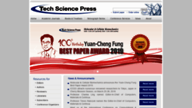 What Techscience.com website looked like in 2019 (5 years ago)