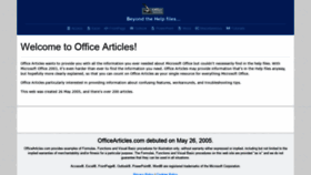 What Theofficeexperts.com website looked like in 2019 (5 years ago)