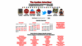 What Theauctionadvertiser.com website looked like in 2019 (5 years ago)