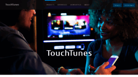 What Touchtunes.com website looked like in 2019 (5 years ago)