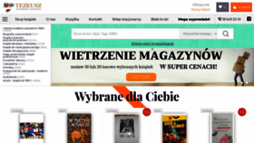 What Tezeusz.pl website looked like in 2019 (5 years ago)