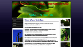 What Tuinenvandenbalck.be website looked like in 2019 (5 years ago)