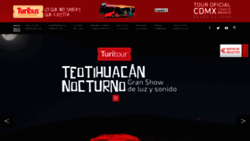 What Turibus.com.mx website looked like in 2019 (5 years ago)