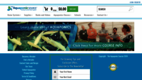 What Theaquaponicsource.com website looked like in 2019 (5 years ago)