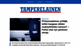 What Tamperelainen.fi website looked like in 2019 (5 years ago)