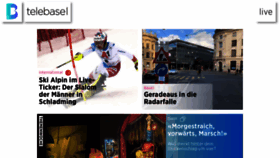 What Telebasel.ch website looked like in 2019 (6 years ago)