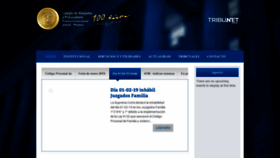 What Tribunalesmza.com.ar website looked like in 2019 (5 years ago)