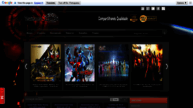 What Tokusatsus.com.br website looked like in 2019 (5 years ago)