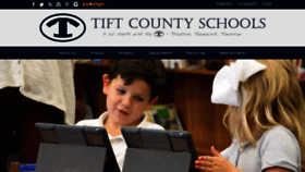 What Tiftschools.com website looked like in 2019 (5 years ago)