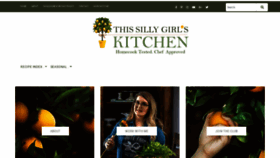 What Thissillygirlskitchen.com website looked like in 2019 (5 years ago)