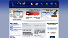 What Theword.net website looked like in 2019 (5 years ago)