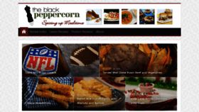 What Theblackpeppercorn.com website looked like in 2019 (5 years ago)