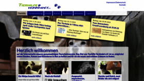 What Tierhilfe-verbindet.de website looked like in 2019 (5 years ago)