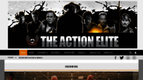 What Theactionelite.com website looked like in 2019 (5 years ago)