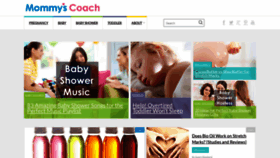 What Themommyscoach.com website looked like in 2019 (5 years ago)