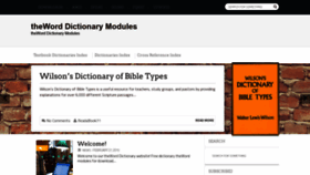 What Theword-dictionary-modules.com website looked like in 2019 (5 years ago)