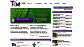 What Torproject.com website looked like in 2019 (5 years ago)