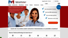 What Telefonischoverleg.nl website looked like in 2019 (5 years ago)