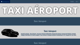 What Taxi4airport.be website looked like in 2019 (5 years ago)