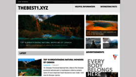 What Thebest1.xyz website looked like in 2019 (5 years ago)