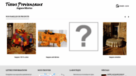 What Tissusprovencaux.fr website looked like in 2019 (5 years ago)