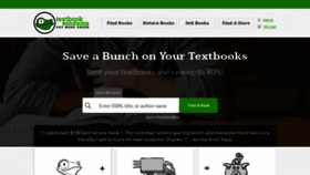What Textbooksolutions.com website looked like in 2019 (5 years ago)