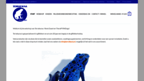 What Terrafauna.nl website looked like in 2019 (5 years ago)