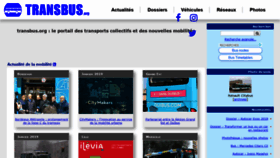 What Transbus.org website looked like in 2019 (5 years ago)