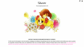 What Tabanime.com website looked like in 2019 (5 years ago)