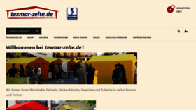 What Texmar.de website looked like in 2019 (5 years ago)