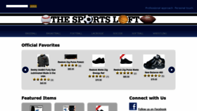 What Thesportsloft.com website looked like in 2019 (5 years ago)