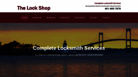 What Thelockshop.com website looked like in 2019 (5 years ago)