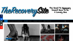 What Therecoverysite.me website looked like in 2019 (5 years ago)
